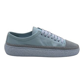 Women's Colorful Leather Sneakers - Great for the Office, Casual Days (Aimee Style)