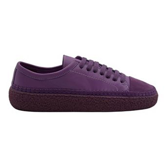 Women's Colorful Leather Sneakers - Great for the Office, Casual Days (Aimee Style)