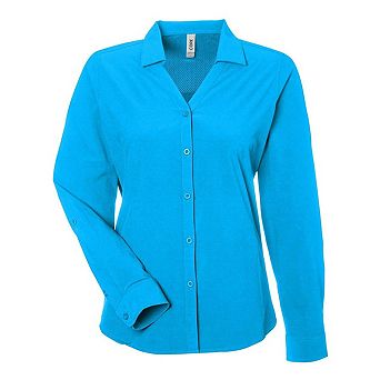 CORE365 Women's Ultra UVP Long Sleeve Marina Shirt