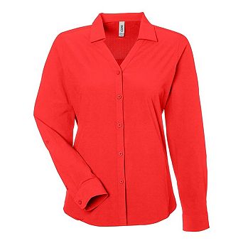 CORE365 Women's Ultra UVP Long Sleeve Marina Shirt