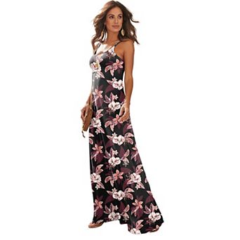 Lascana Women's Tie Back Maxi Dress