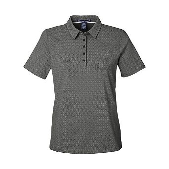 Devon & Jones Women's Crownlux Performance Geo Polo