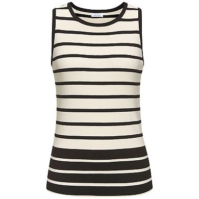 Lascana Women's Contrast Trim Tank Top