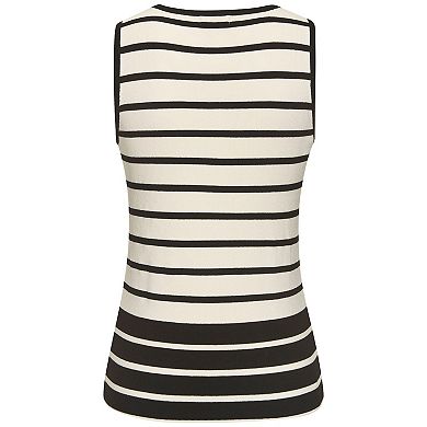 Lascana Women's Contrast Trim Tank Top