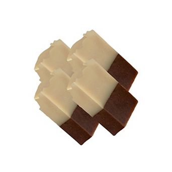 Handmade Cinnamon and Orange Bar 4 Pack Soap, Men & Women Natural Soap