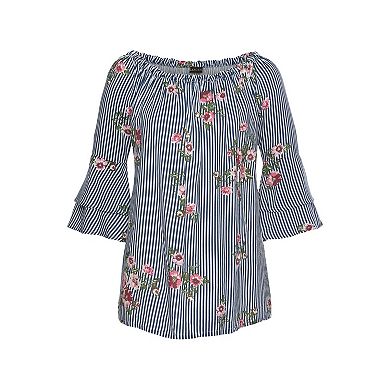 Lascana Women's Printed Off Shoulder Top