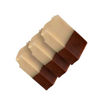 Handmade Cinnamon and Orange Bar 3 Pack Soap, Men & Women Natural Soap