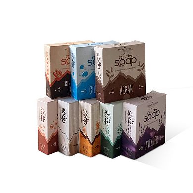 Handmade Cinnamon and Orange Bar 3 Pack Soap, Men & Women Natural Soap