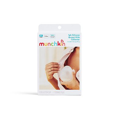 Munchkin Breast Milk Collector Cup with Storage Plug