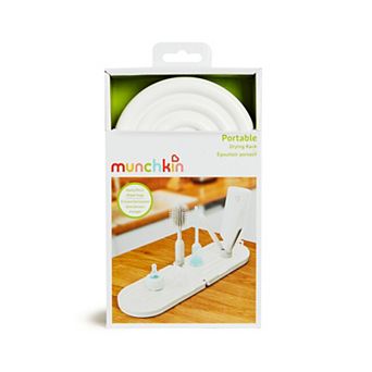 Munchkin Portable Bottle Drying Rack with Bottle Brush