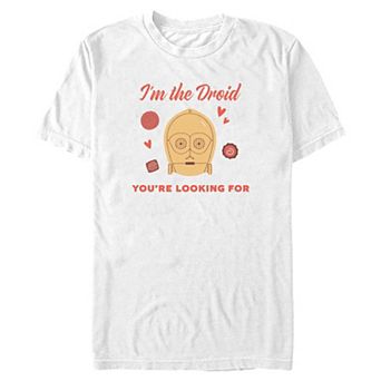 Big & Tall Star Wars C-3PO I'm The Droid You're Looking For Graphic Tee
