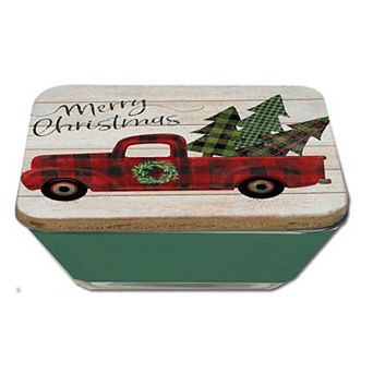 COURTSIDE MARKET Truck Evergreen Artboard Lid & Candle