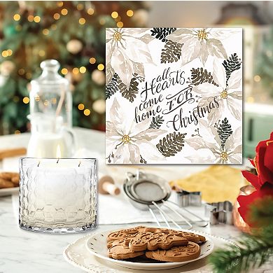 COURTSIDE MARKET Come Home Brown Sugar Vanilla Artboard & Candle Set of 2