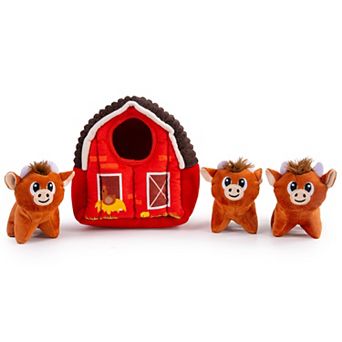 Outward Hound Hide-A-Cow Dog Puzzle Toy