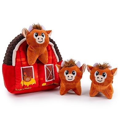 Outward Hound Hide-A-Cow Dog Puzzle Toy