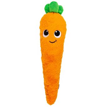 Outward Hound Extra Long Veggie Palz Carrot Plush Dog Toy
