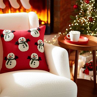 C&F Home Snowman Party Decorative Throw Pillow