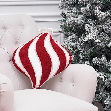 C&F Home Red Ornament Decorative Throw Pillow