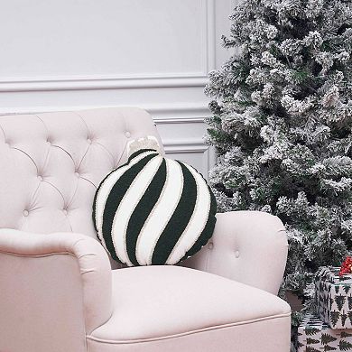 C&F Home Green Ornament Decorative Throw Pillow