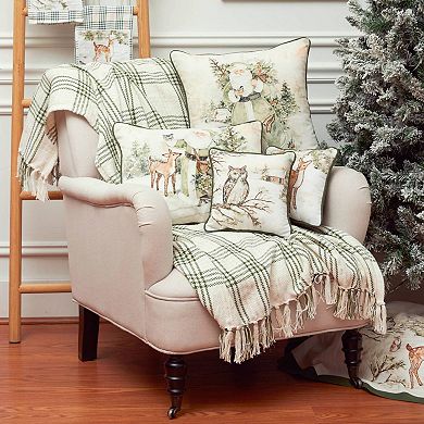 C&F Home Woodland Owl Decorative Throw Pillow