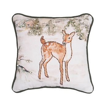 C&F Home Woodland Deer Decorative Throw Pillow