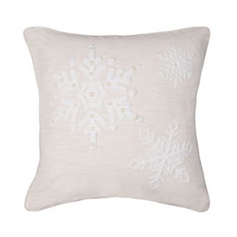 C&F Home Snowflakes Throw Pillow