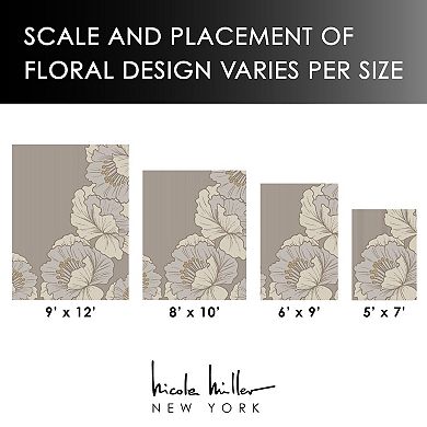 Nicole Miller New York Flora Bloom Area Rug