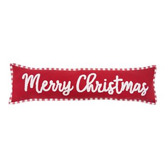 C&F Home Merry Christmas Striped Decorative Throw Pillow
