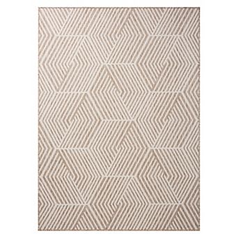 Nicole Miller New York Geometric Indoor / Outdoor Area Rug