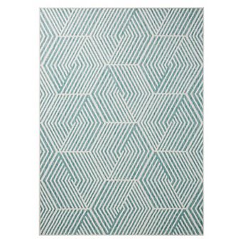 Nicole Miller New York Geometric Indoor / Outdoor Area Rug