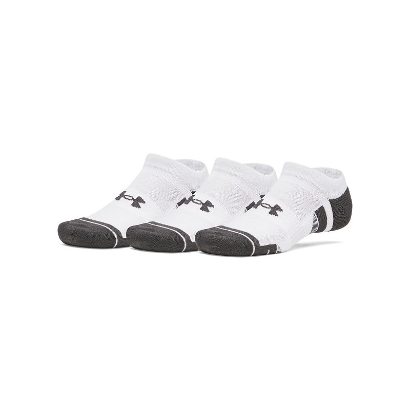 Under Armour 3-Pack Performance Tech No Show Socks
