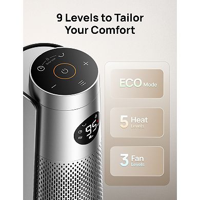 DREO 30-Inch Ceramic Convection Tower Heater