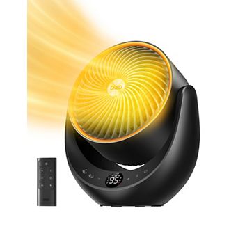 DREO 13-inch Portable 3D Oscillating Table Heater