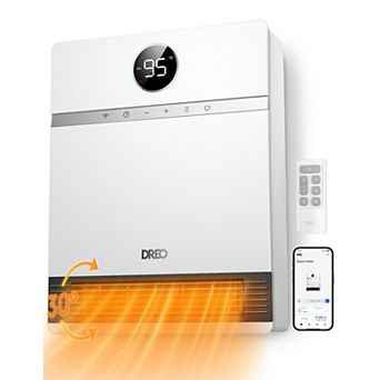 DREO Smart Wall Mount Ceramic Heater