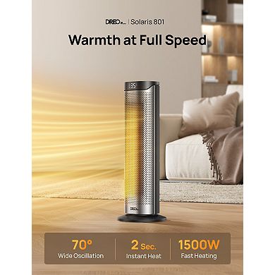 DREO 23-inch Portable Ceramic Space Heater