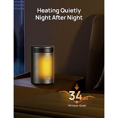 DREO 9.8-Inch Portable Compact Space Heater
