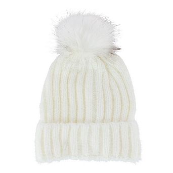 Grand Sierra Women's Ribbed Knit Winter Beanie Hat