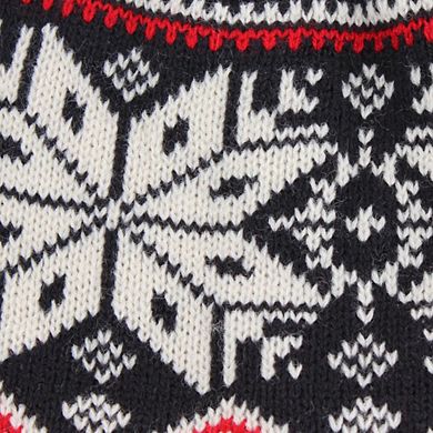 ClimaZer0 Women's Heavyweight Snowflake Winter Beanie Hat
