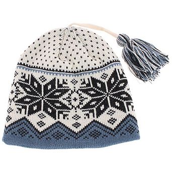 ClimaZer0 Women's Heavyweight Snowflake Winter Beanie Hat