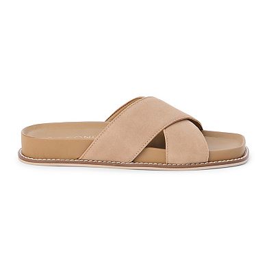 Coconuts by Matisse Hannah Women's Slip-On Leather Sandals