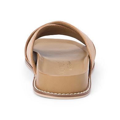 Coconuts by Matisse Hannah Women's Slip-On Leather Sandals