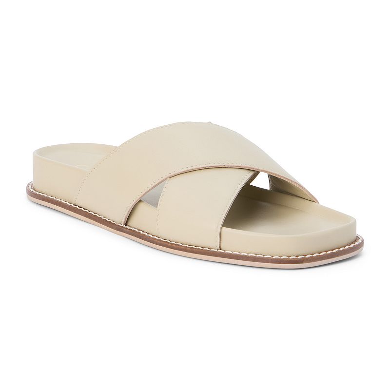 Coconuts by Matisse Hannah Women's Slip-On Leather Sandals,