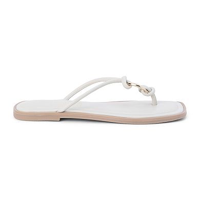 Coconuts by Matisse Mission Women's Leather Casual Slip-On Sandals