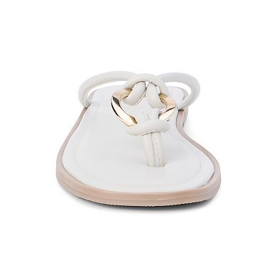 Coconuts by Matisse Mission Women's Leather Casual Slip-On Sandals