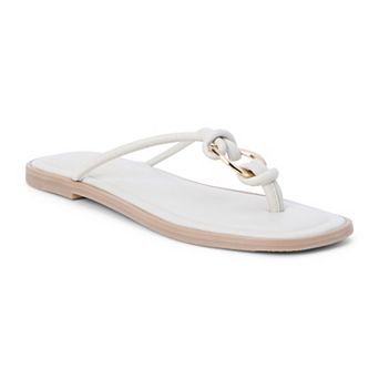 Coconuts by Matisse Mission Women's Leather Casual Flip-flops