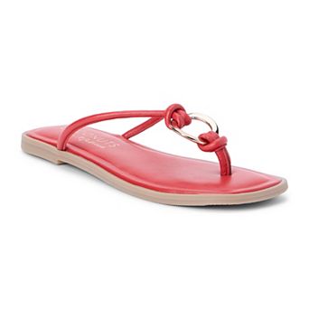 Coconuts by Matisse Mission Women's Leather Casual Flip-flops
