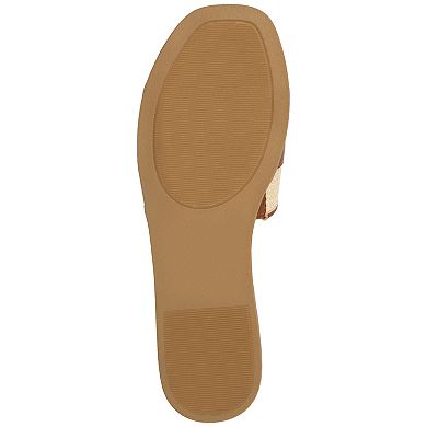 Journee Women's Priya Slip-On Heels With Block Heel