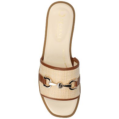 Journee Women's Priya Slip-On Heels With Block Heel