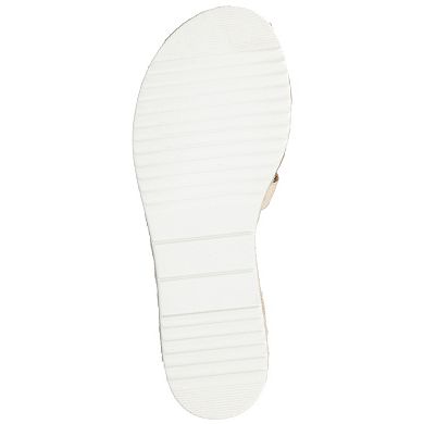 Journee Women's Rosalinda Slip-On Wedge Sandals