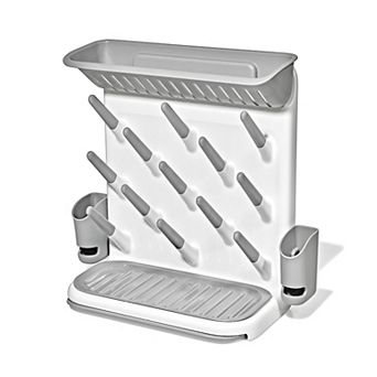 OXO Tot Expandable Space-Saving Bottle Drying Rack